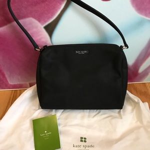 Vintage kate spade Nylon “Claire” Shoulder Bag